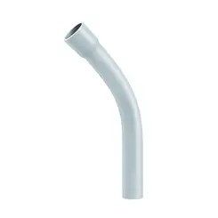 Curva PVC Longa 45° c/Bolsa 1" P/Condulete Branco Wetzel