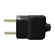 Plug Macho 2P 10A 250V Preto Ilumi