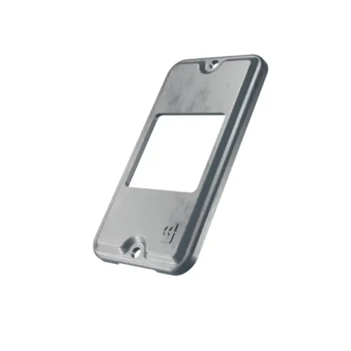 Tampa Condulete PVC 1/2" 3/4" 2 Modulos Horizontal Cinza Wetzel
