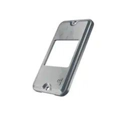 Tampa Condulete PVC 1/2" 3/4" 2 Modulos Horizontal Cinza Wetzel
