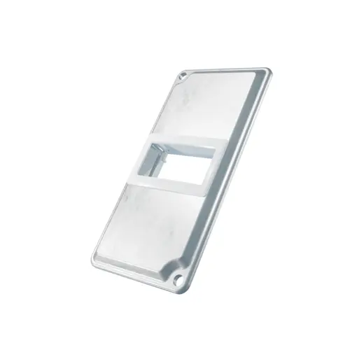 Tampa Condulete PVC 1" Postos Horizontais Branco Wetzel