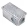 Condulete Aluminio Multiplo ( L ) 1.1/4" e 1.1/2" C/ Tampa S/ Pintura Wetzel