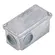 Condulete Aluminio Multiplo ( L ) 1.1/4" e 1.1/2" C/ Tampa S/ Pintura Wetzel