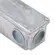 Condulete Aluminio Multiplo ( L ) 1.1/4" e 1.1/2" C/ Tampa S/ Pintura Wetzel