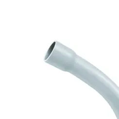 Curva PVC Longa 45° c/Bolsa 3/4" P/Condulete Branco Wetzel