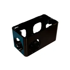 Condulete Multiplo PVC ( L ) 6 Saidas Preto 1" Wetzel