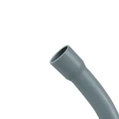 Curva PVC Longa 45° c/Bolsa  1" P/ConduleteCinza Wetzel