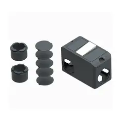 Conjunto Condulete PVC 1" c/1 Interruptor Simples Cinza Wetzel