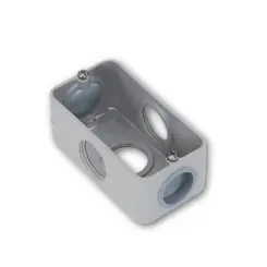 Condulete Aluminio Multiplo ( X ) 1" Sem Tampa  Wetzel