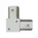 Juncao Linear L para Trilho Branco Foxlux