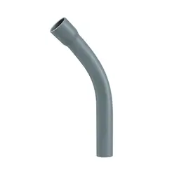 Curva PVC Longa 45° c/Bolsa 1/2" P/Condulete Cinza Wetzel
