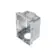 Caixa Piso Baixa Aluminio 1/2" 4X2 Wetzel