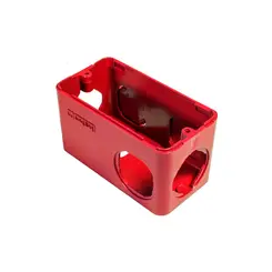 Condulete Multiplo PVC ( L ) 6 Saidas Vermelho 1/2" 3/4" Wetzel