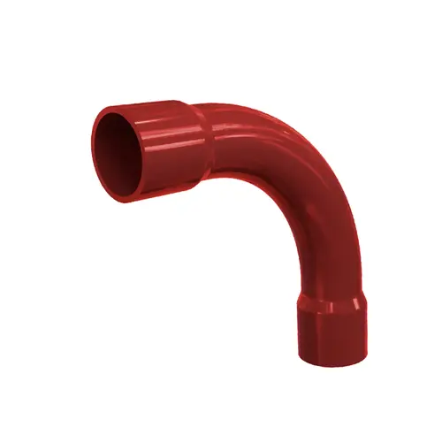 Curva PVC Longa 90° c/Bolsa 1" P/Condulete Vermelho Wetzel