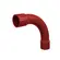 Curva PVC Longa 90° c/Bolsa 1" P/Condulete Vermelho Wetzel