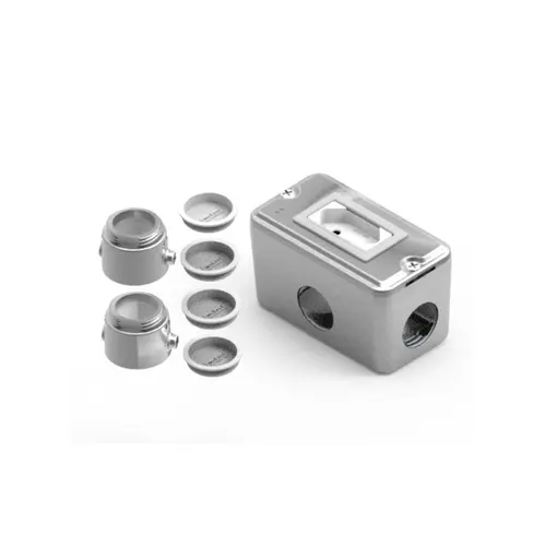 Conjunto Condulete Aluminio ( X ) 3/4" 1 Tomada 20A Wetzel