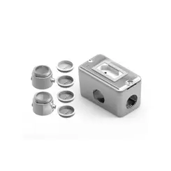 Conjunto Condulete Aluminio ( X ) 3/4" 1 Tomada 20A Wetzel