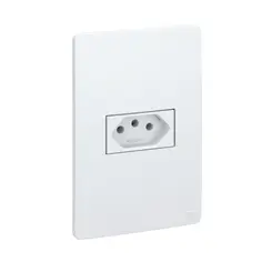 Conjunto Tomada 2P+T 20A-250V PB 16091205 Branco Esatta Weg
