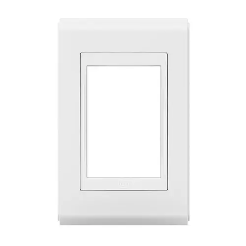Placa 3 Modulos 4X2 Branco 13803804