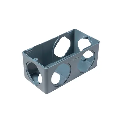 Condulete Multiplo PVC ( L ) 6 Saidas Cinza 1/2" 3/4" Wetzel