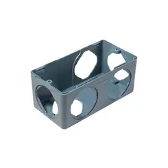 Condulete Multiplo PVC ( L ) 6 Saidas Cinza 1/2" 3/4" Wetzel