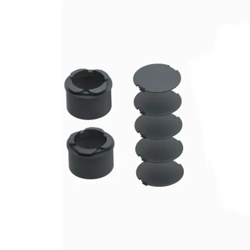 Conjunto Condulete PVC 1" c/Tampa Cega Cinza Wetzel