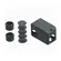 Conjunto Condulete PVC 1" c/Tampa Cega Cinza Wetzel
