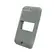 Placa Condulete PVC 1" 1 Posto Horizontal Cinza Wetzel