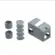 Conjunto Condulete PVC 3/4" c/1 Interruptor Simples Cinza Wetzel