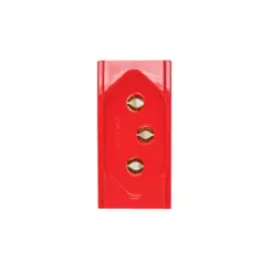Modulo Tomada 10a Vermelha Brava Soprano ***