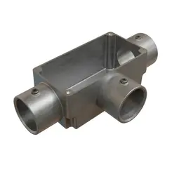 Condulete Aluminio s/Pintura ( T ) 1" s/Tampa s/Rosca Wetzel
