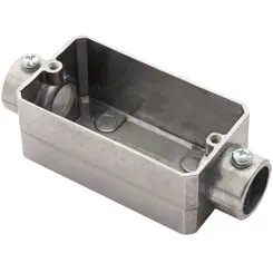 Condulete Aluminio ( C ) 3/4" S/Tampa S/Rosca S/ Pintura Wetzel