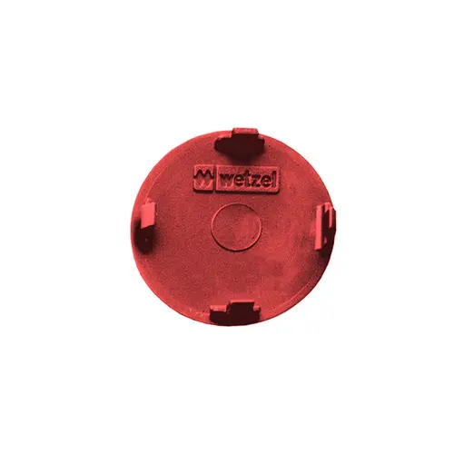 Tampao Eletroduto PVC 1/2" 3/4" Vermelho Wetzel