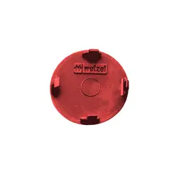 Tampao Eletroduto PVC 1/2" 3/4" Vermelho Wetzel