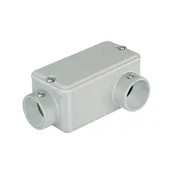 Condulete Aluminio Cinza ( LL ) 3/4" C/Tampa S/Vedacao S/Rosca Wetzel
