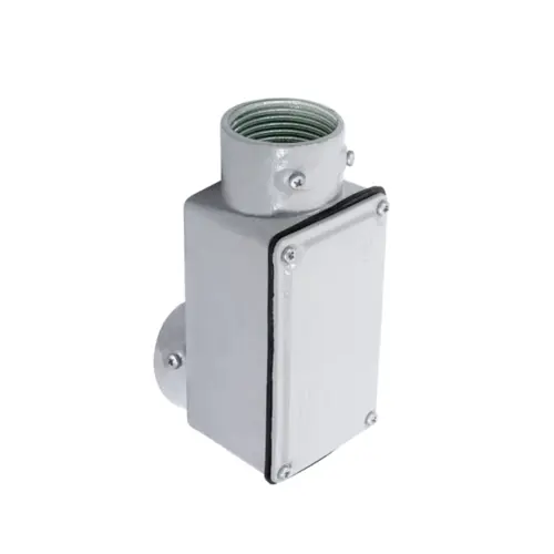Condulete Aluminio Cinza ( LB ) 3/4" C/Tampa S/Vedacao S/Rosca Wetzel