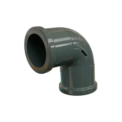 Cotovelo PVC 1/2" P/Condulete s/Rosca Cinza Wetzel