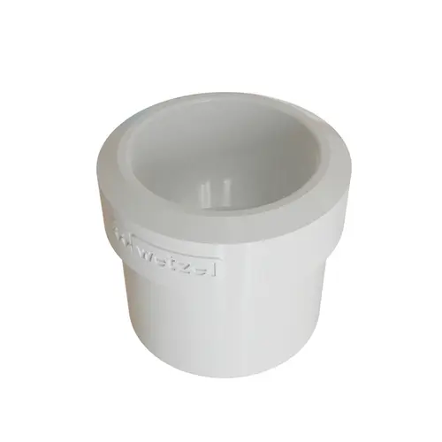 Bucha Reducao PVC 1" X 3/4" s/Rosca Branco Wetzel