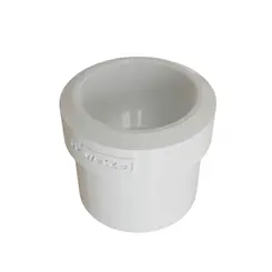 Bucha Reducao PVC 1" X 3/4" s/Rosca Branco Wetzel