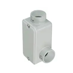 Condulete Aluminio Cinza ( LR ) 1.1/4" C/Tampa S/Vedacao S/Rosca Wetzel