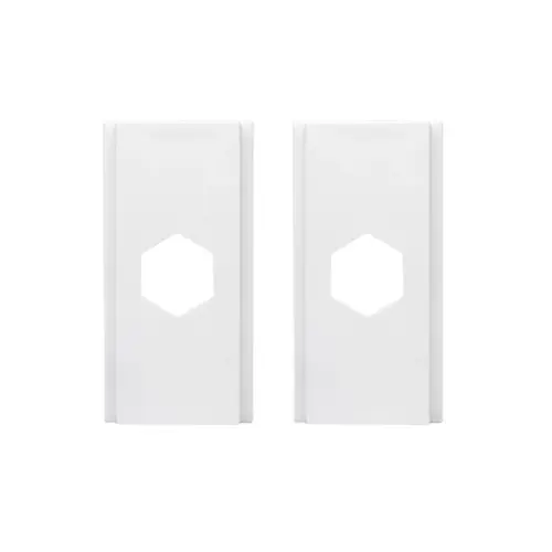 Conjunto 2 Modulo Cego com furo Branco Brava Soprano