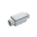 Condulete Aluminio Cinza ( C ) 1/2" C/Tampa S/Vedacao S/Rosca Wetzel