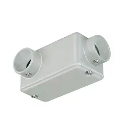 Condulete Aluminio Cinza ( LL ) 1.1/4" C/Tampa S/Vedacao S/Rosca Wetzel