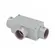 Condulete Aluminio Cinza ( T ) 1/2" C/Tampa S/Vedacao S/Rosca Wetzel