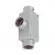 Condulete Aluminio Cinza ( T ) 1/2" C/Tampa S/Vedacao S/Rosca Wetzel