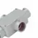 Condulete Aluminio Cinza ( X ) 1" S/Tampa S/Vedacao S/Rosca Wetzel