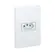 Conjunto Tomada 2P+T 10A-250V PB 16091204 Branco Esatta Weg