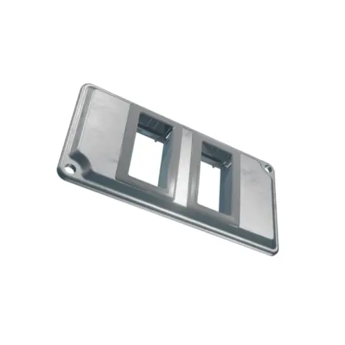 Tampa Condulete Aluminio 1" 2 Postos Horizontais Wetzel
