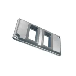 Tampa Condulete Aluminio 1" 2 Postos Horizontais Wetzel