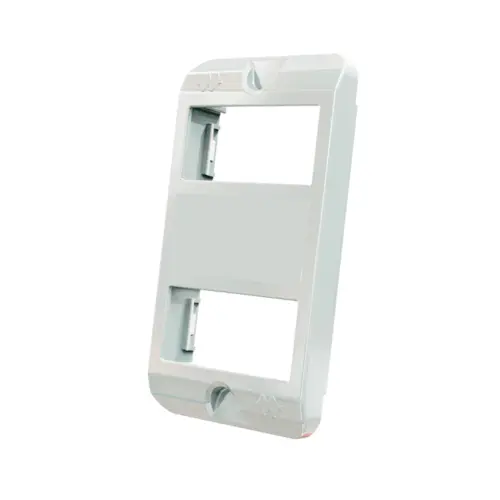 Placa Condulete PVC 1" 1 Posto Horizontal Branco Wetzel